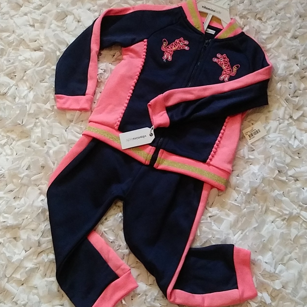 NWT Toddler Girl's Track Suit